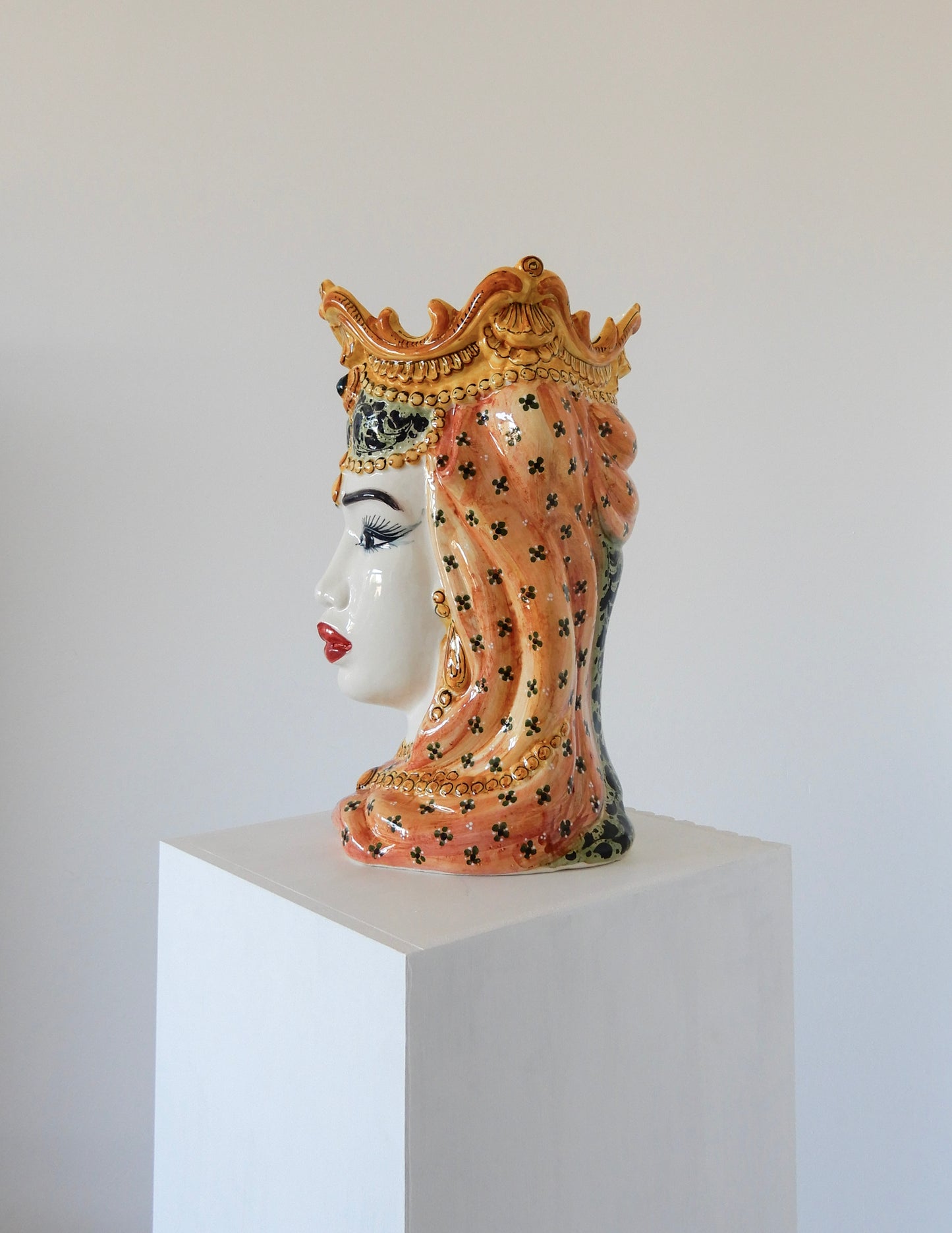 Testa Di Moro Decorata (Extra Large)