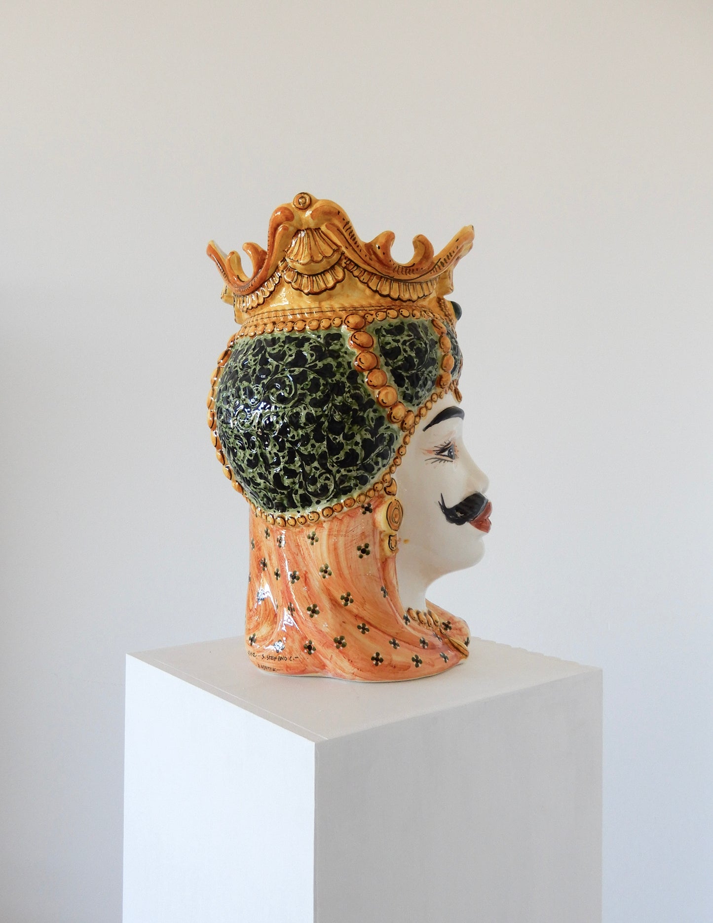 Testa Di Moro Decorata (Extra Large)