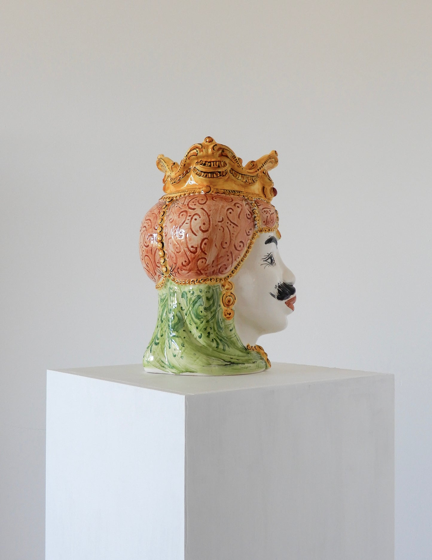 Testa Di Moro Decorata (Large)