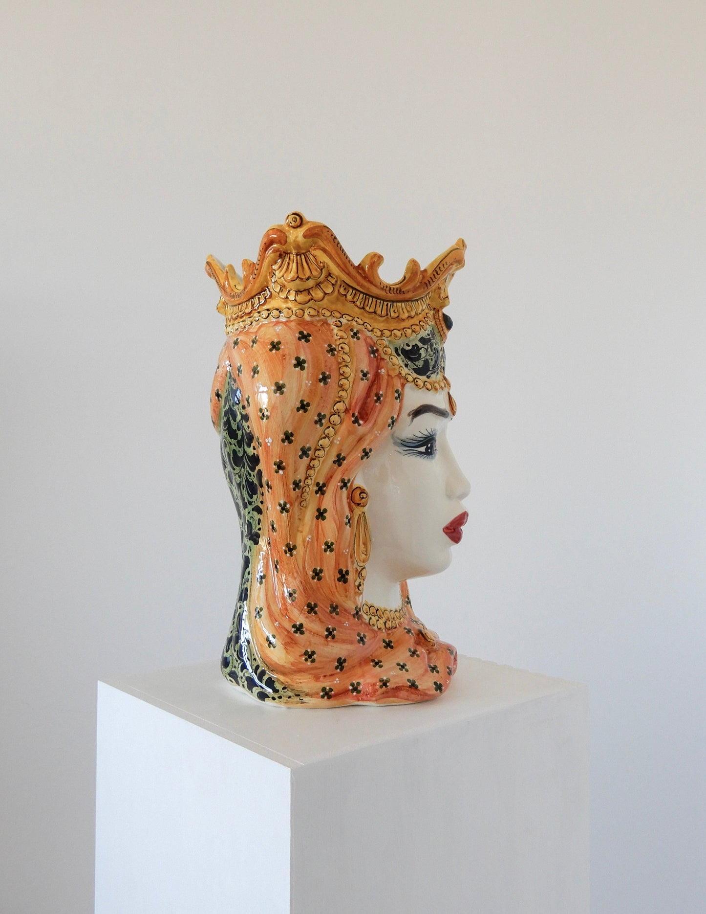 Testa Di Moro Decorata (Extra Large)