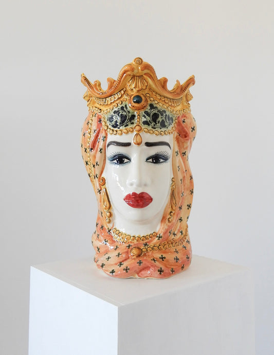 Testa Di Moro Decorata (Extra Large)