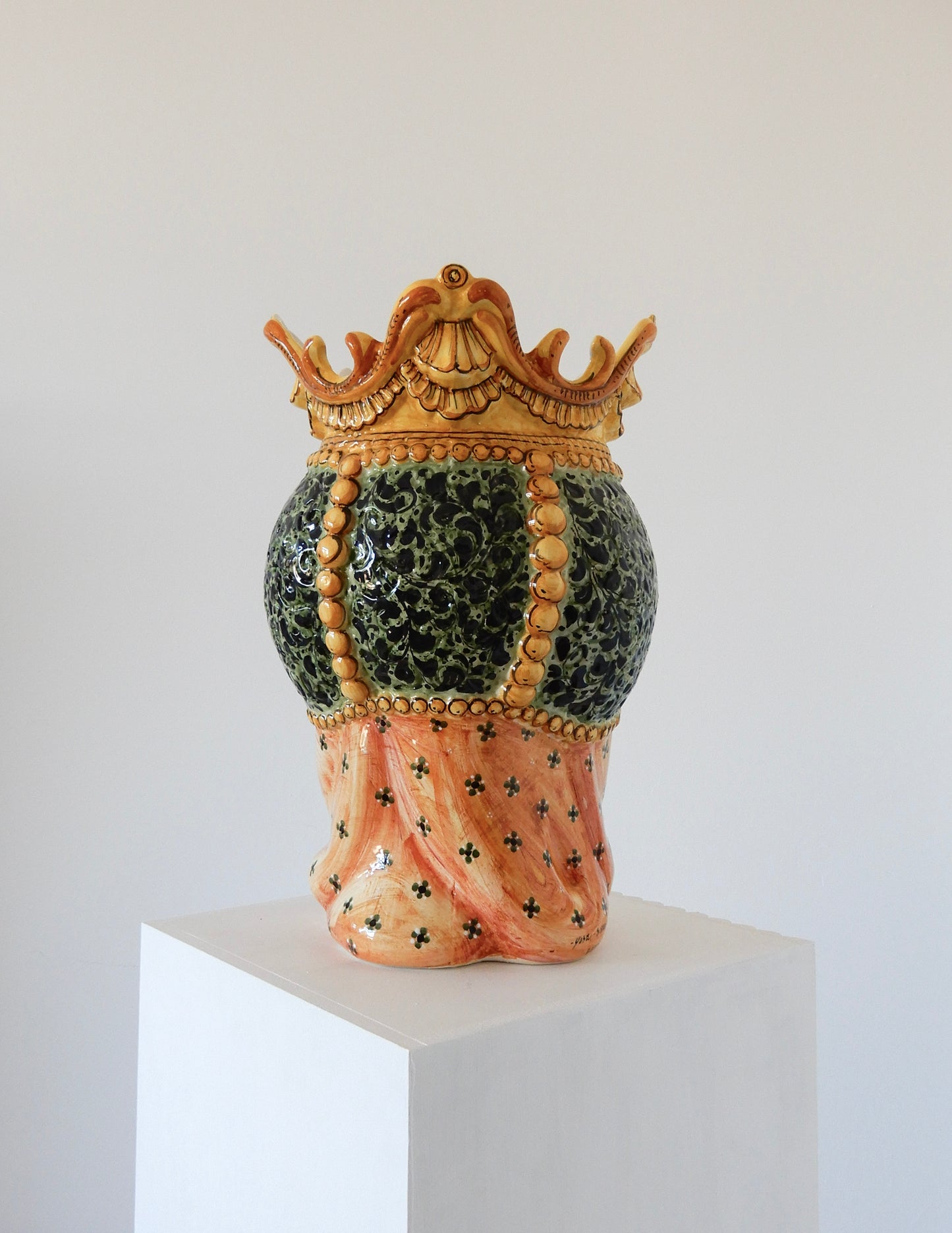 Testa Di Moro Decorata (Extra Large)