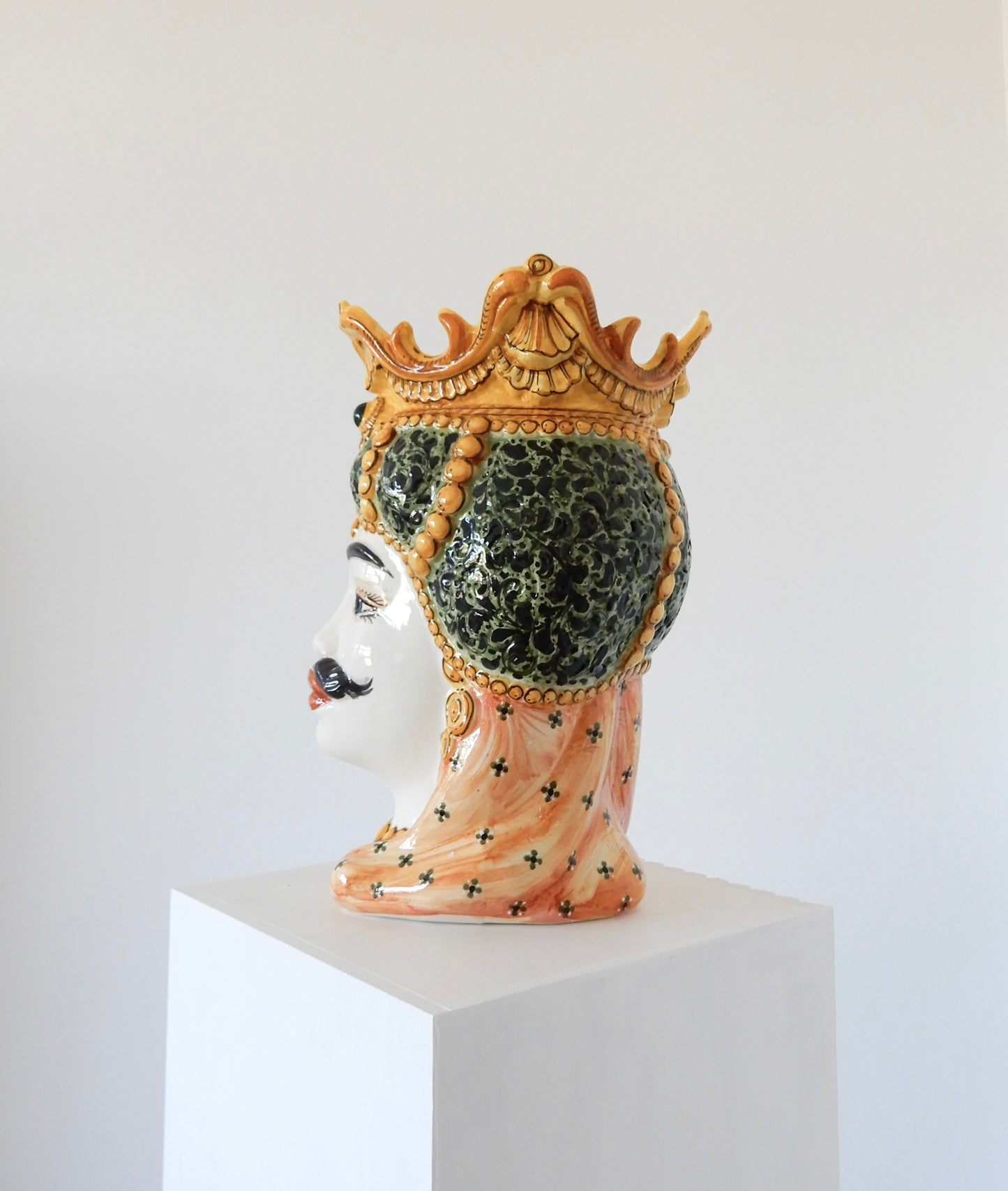 Testa Di Moro Decorata (Extra Large)