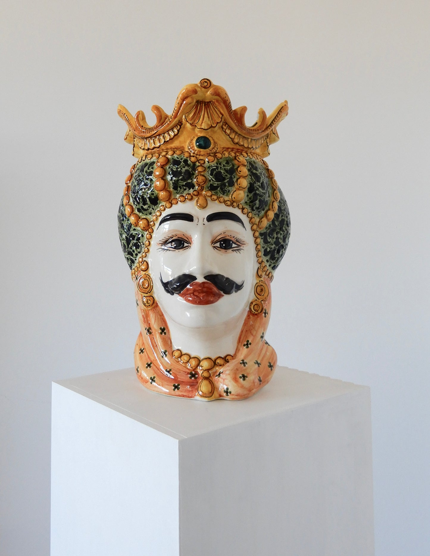 Testa Di Moro Decorata (Extra Large)