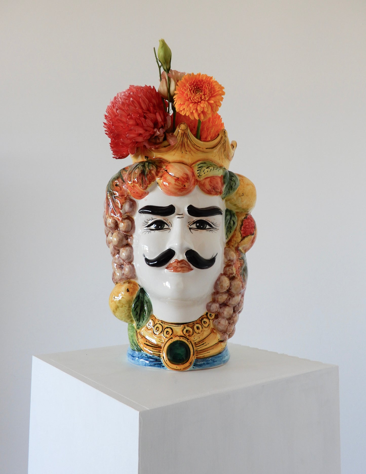 Testa Di Moro Decorata (Large)