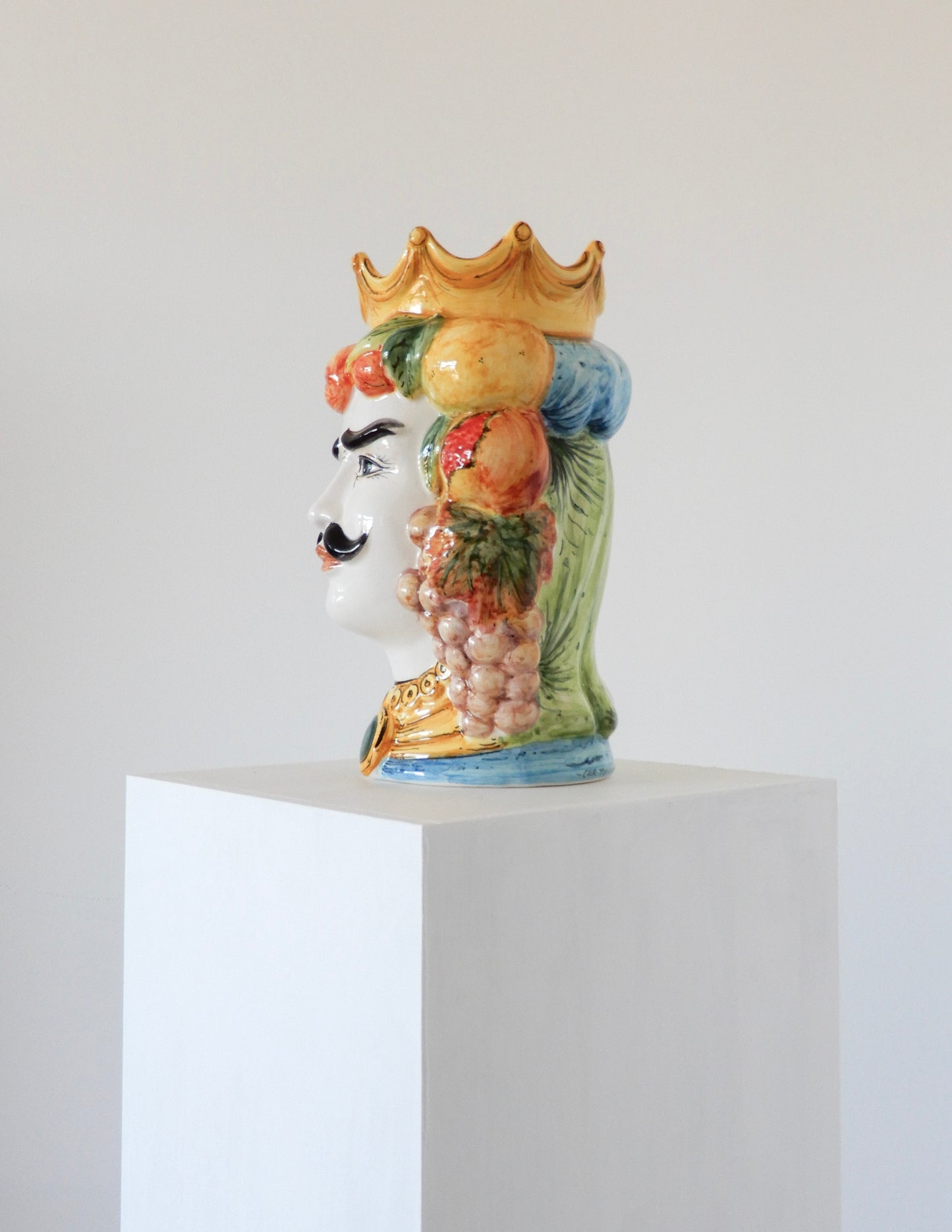 Testa Di Moro Decorata (Large)