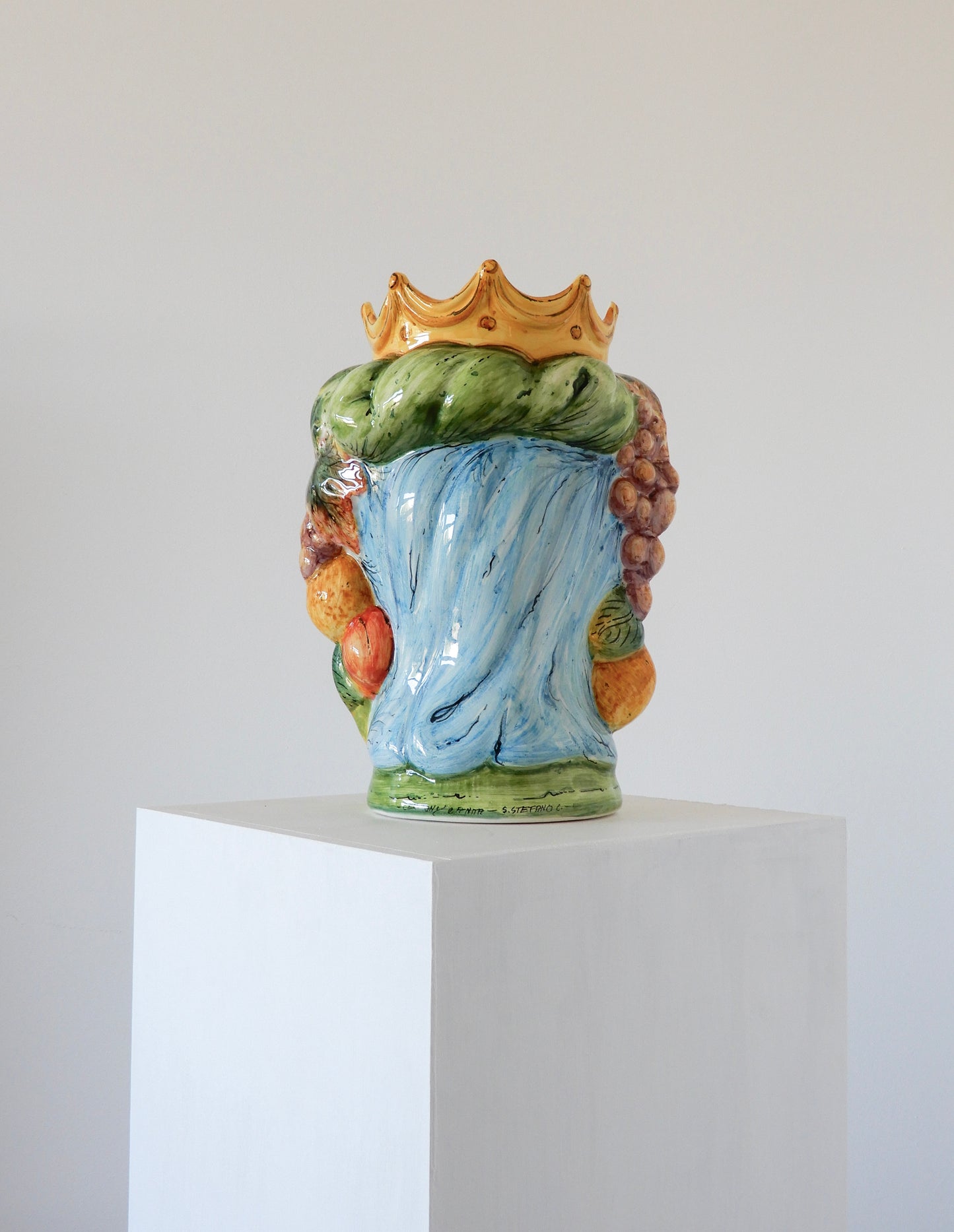 Testa Di Moro Decorata (Large)