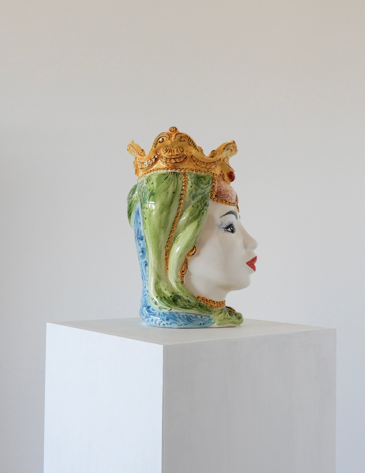 Testa Di Moro Decorata (Large)