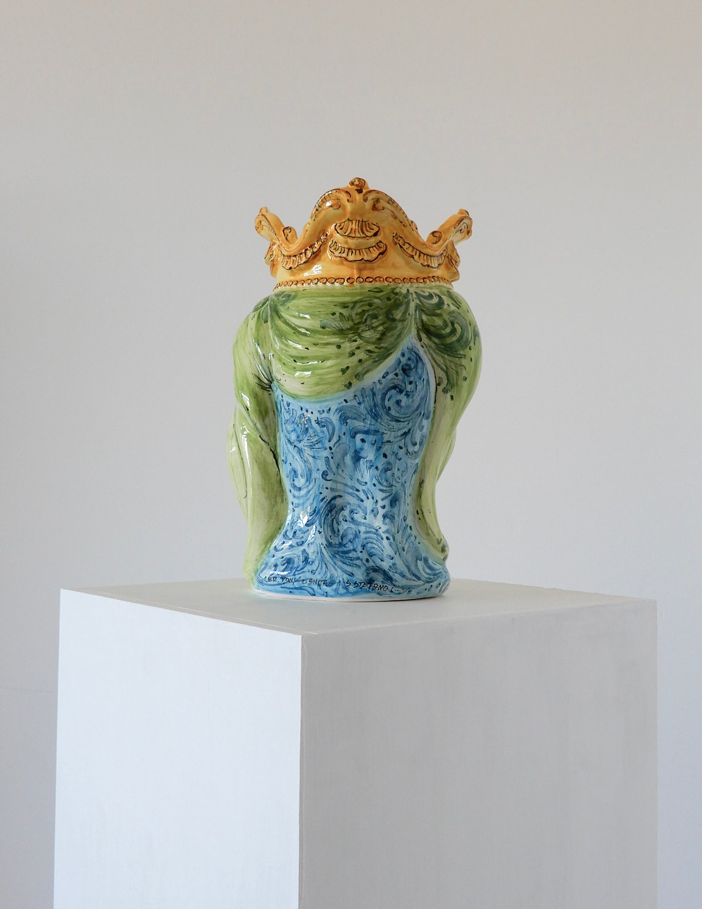 Testa Di Moro Decorata (Large)