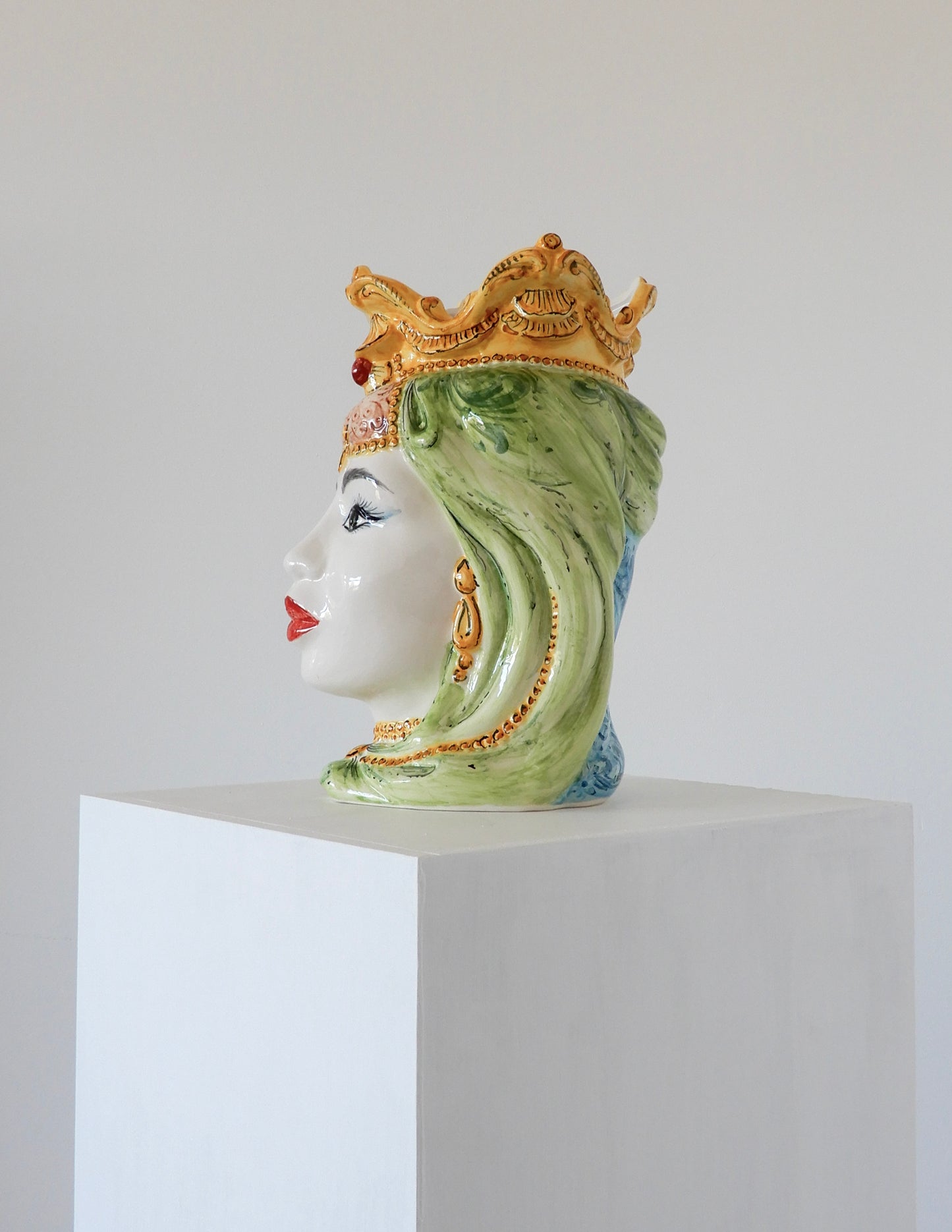 Testa Di Moro Decorata (Large)