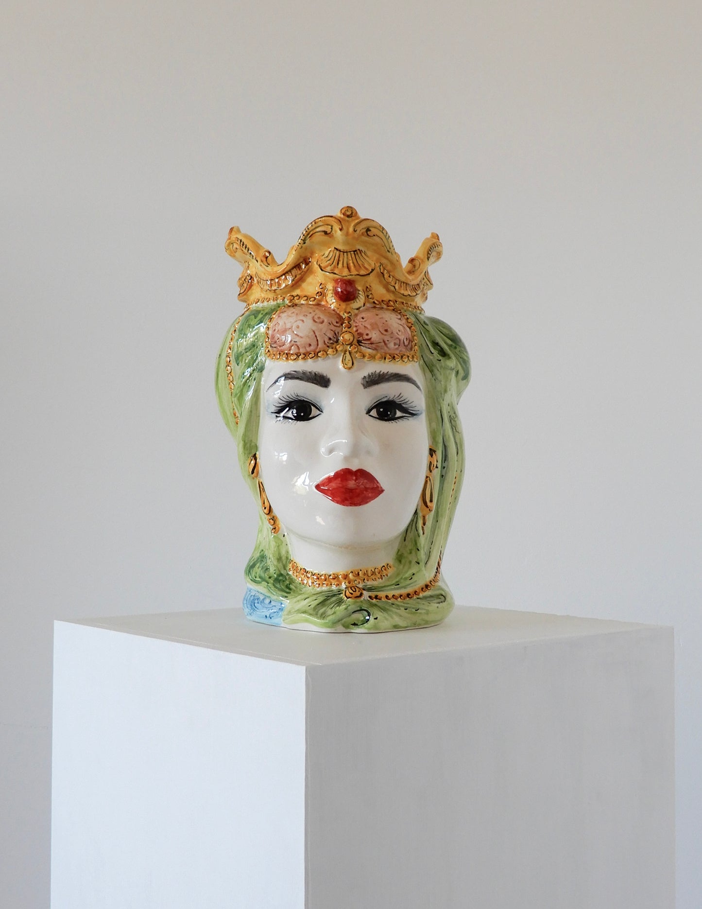 Testa Di Moro Decorata (Large)