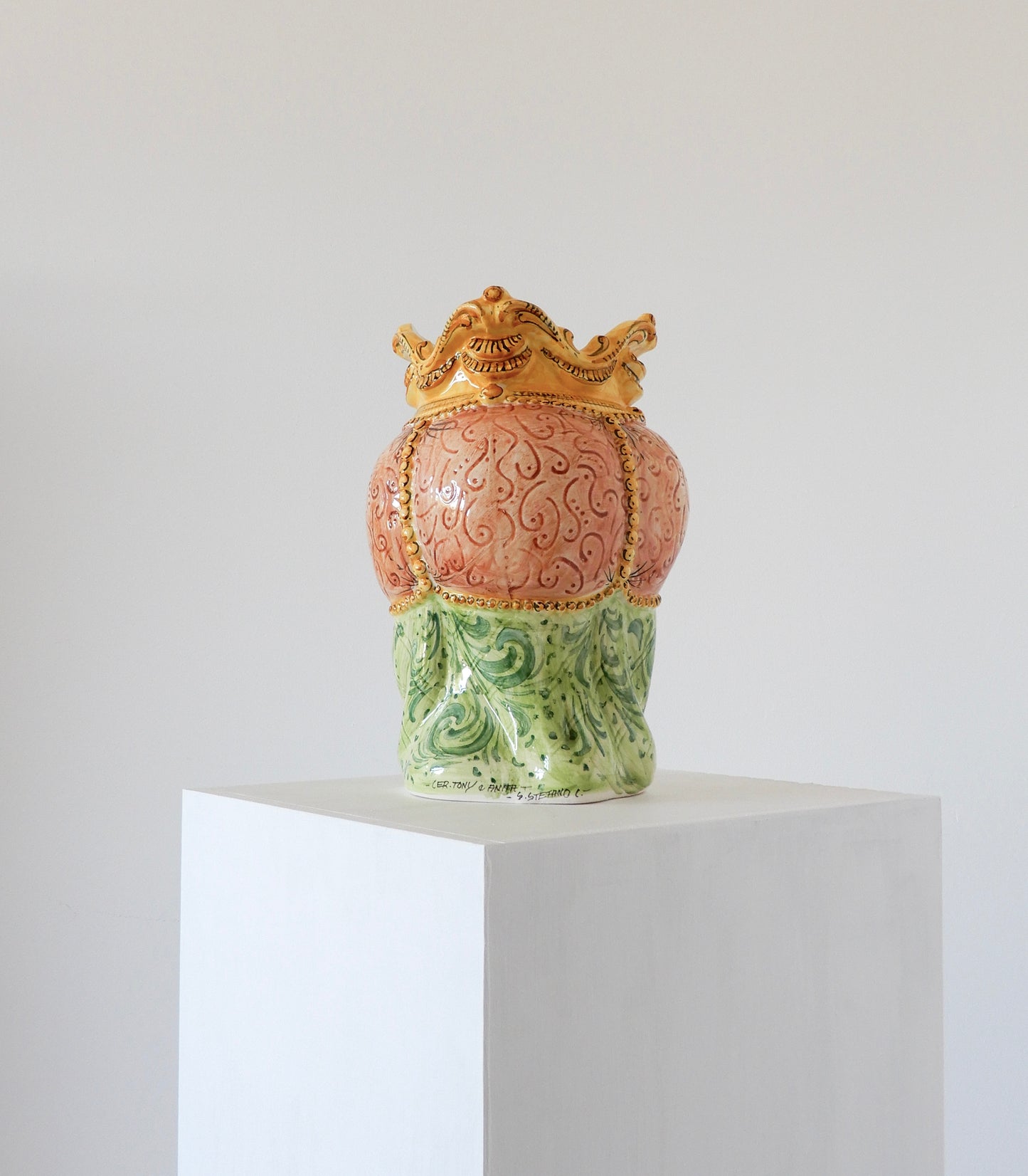 Testa Di Moro Decorata (Large)