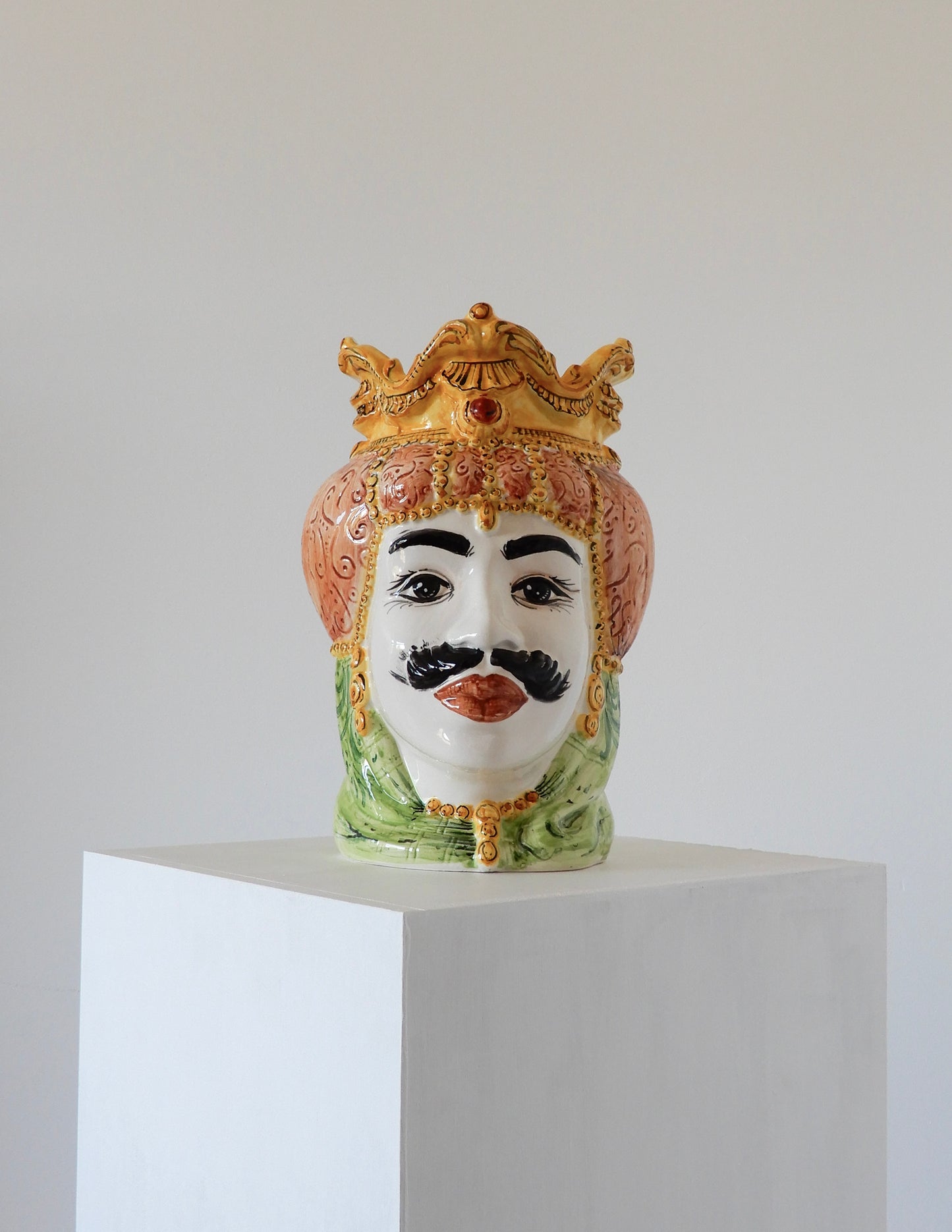 Testa Di Moro Decorata (Large)