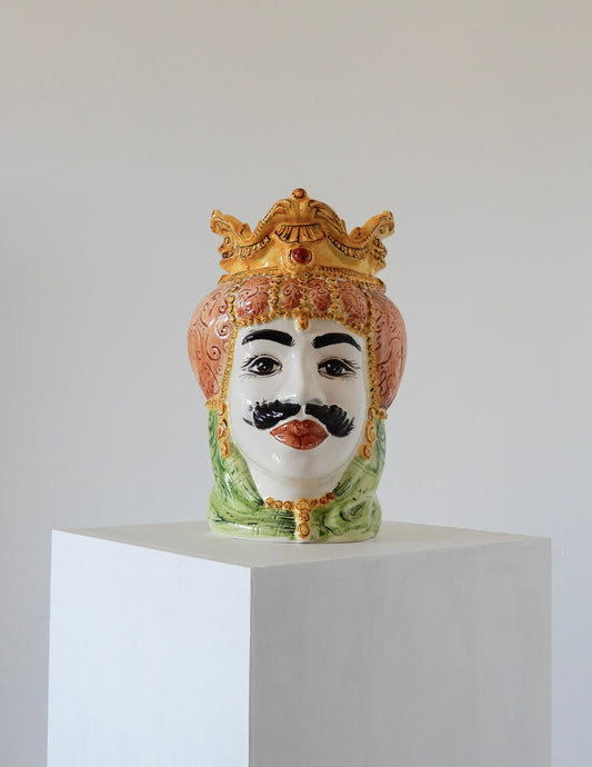 Testa Di Moro Decorata (Large)